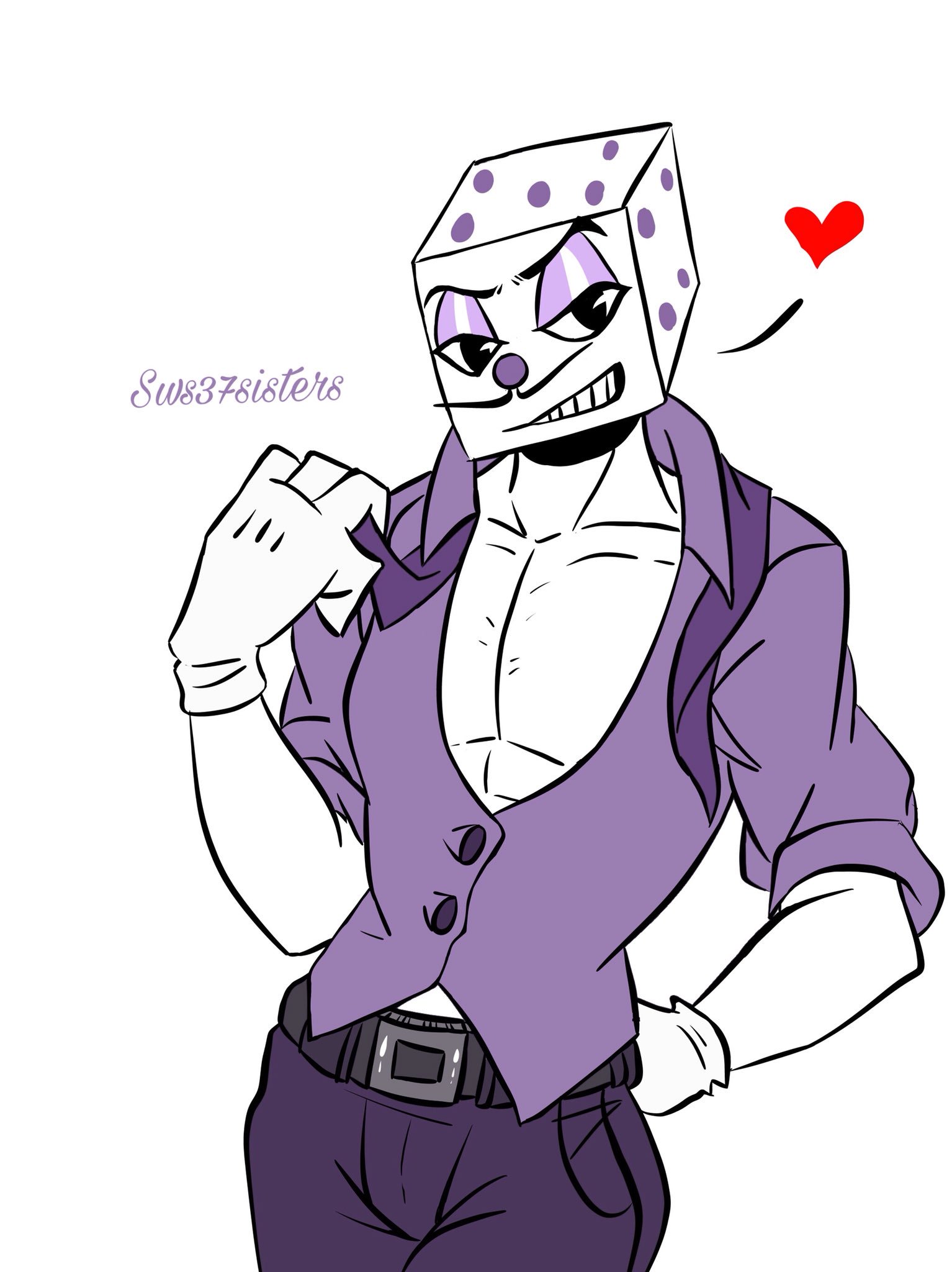 sws37sisters on Twitter: "Hot king dice #kingdice #KingDice #cuphead #...