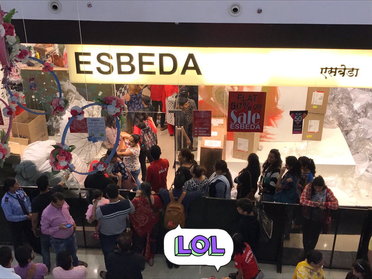 esbeda sale in viviana mall