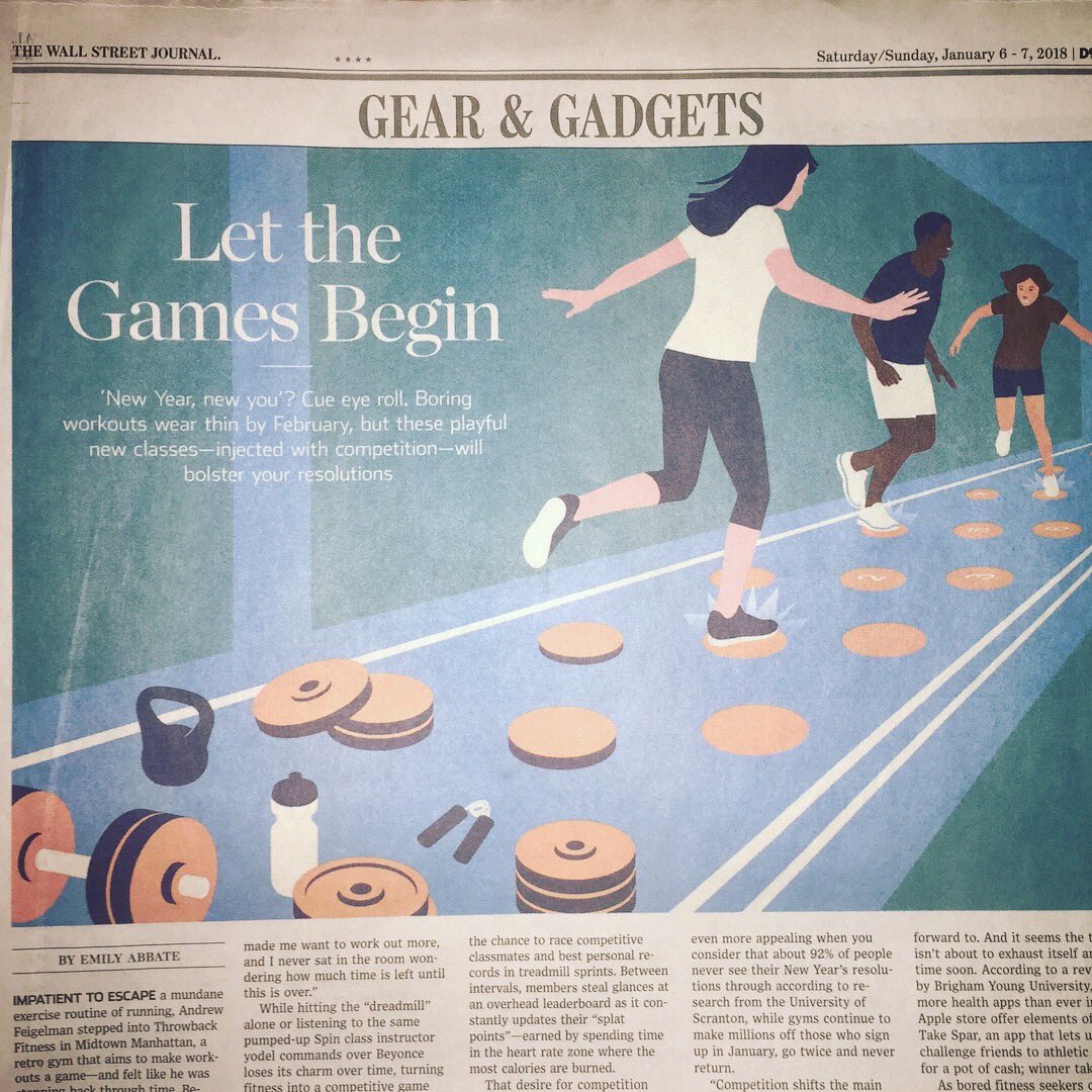 ThrowbackFit's tweet image. Remember to check us out in The Wall Street Journal today!