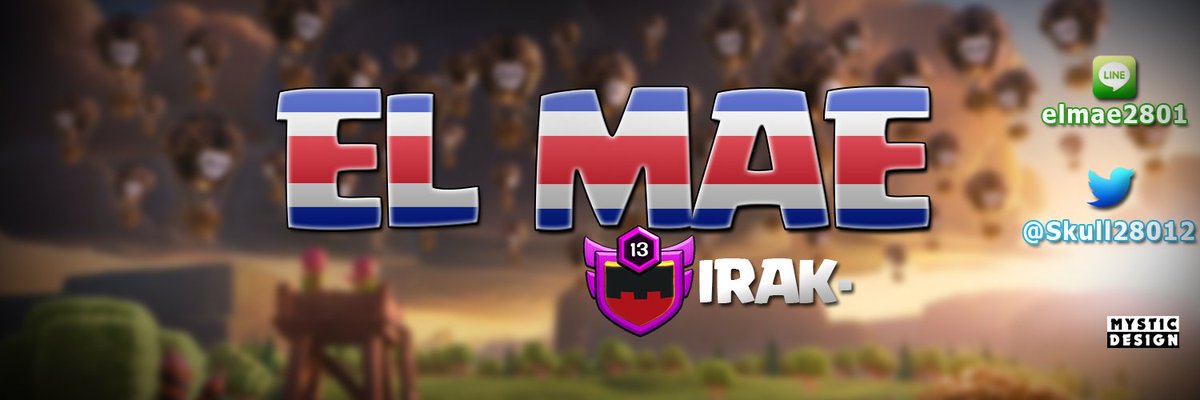 Uno de los ganadores del pequeño evento de ayer. @Skull28012 <a href="/irak_coc/">Clan irak- COC</a> 
-Banner + Header GRATUITOS-
*Si te gustan mis diseños no dudes en escribirme*
