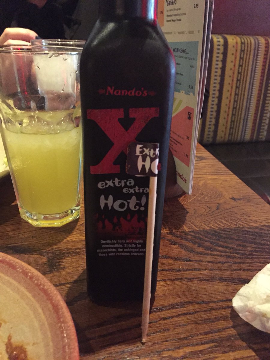 BFCRory's tweet photo. No offence Nando’s but this ‘deadly duo’ isn’t actually hot😬 #Nando’s #notevenhot https://t.co/PdzJCI85eT