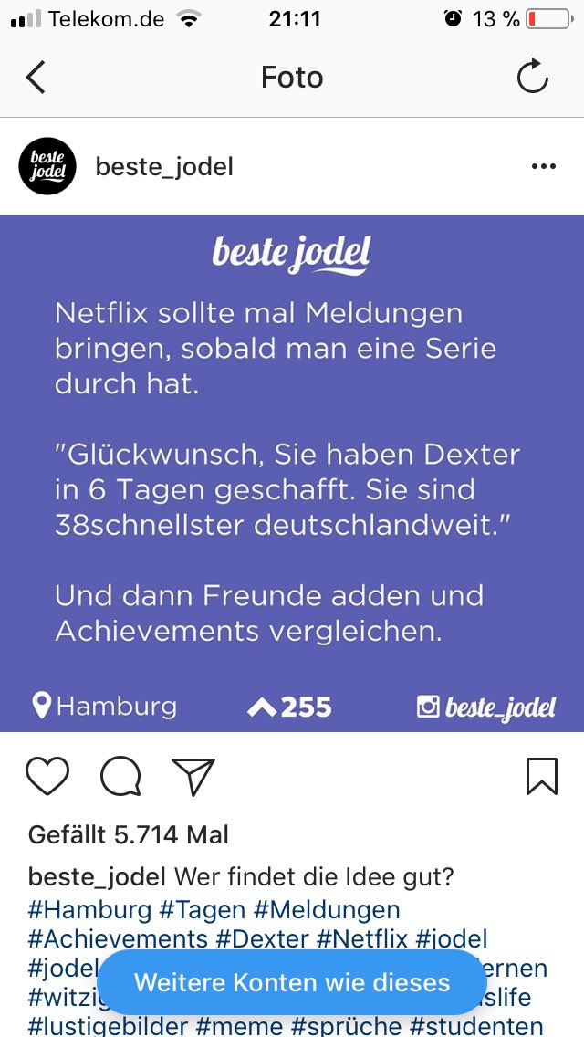 Annikuess's tweet photo. @NetflixDE                                                  Bitte😂 https://t.co/qwzGzNgfYm