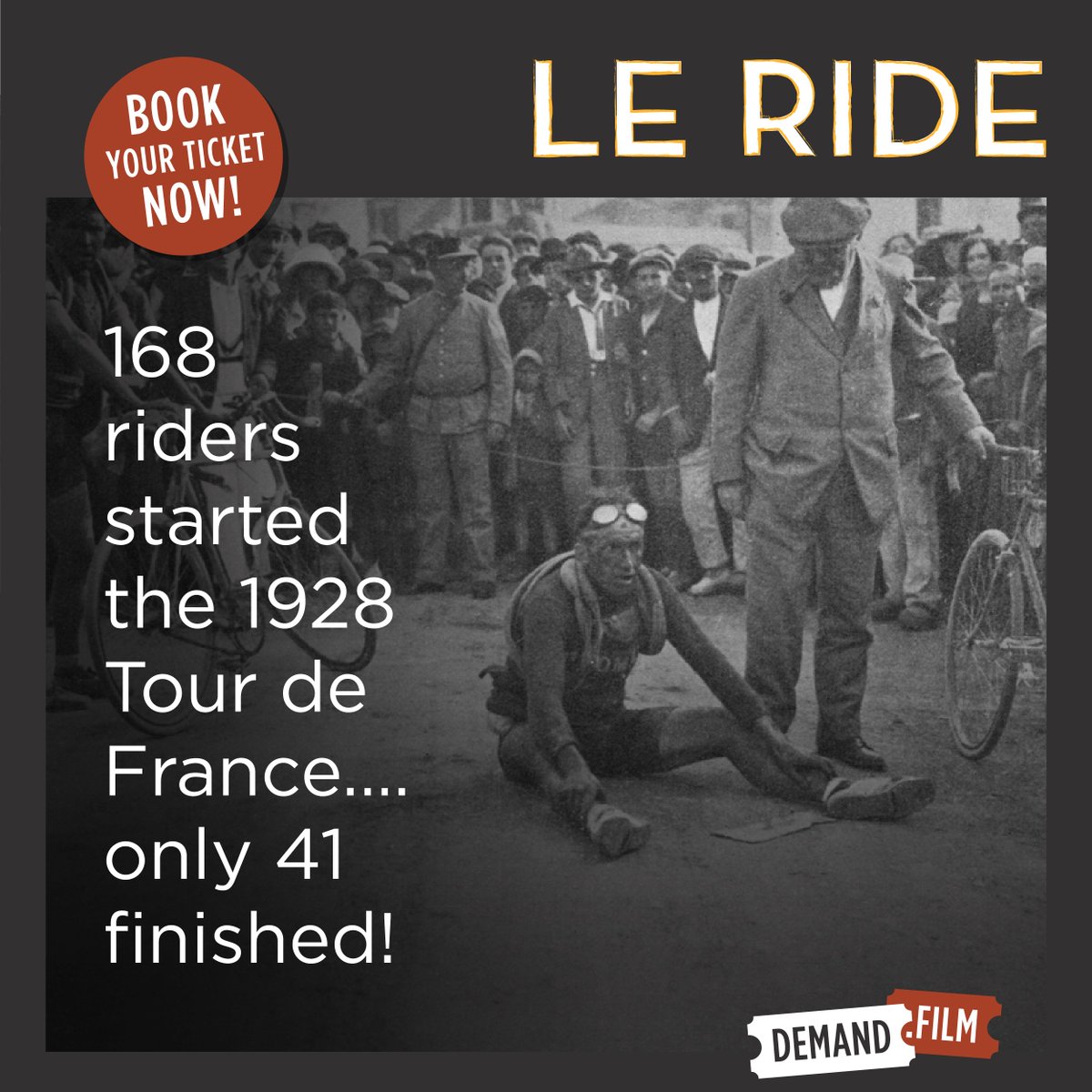 PhilKeoghan's tweet photo. Please join me for a special screening of award winning #Documentary #LeRide screening on Jan 11th with QandA in @Greenville_SC with #TourdeFrance legends @ChristianVDV @ghincapie and @bobbyjulich tickets available here https://t.co/AdDOrDb4QJ https://t.co/KJ7nm5sVj9