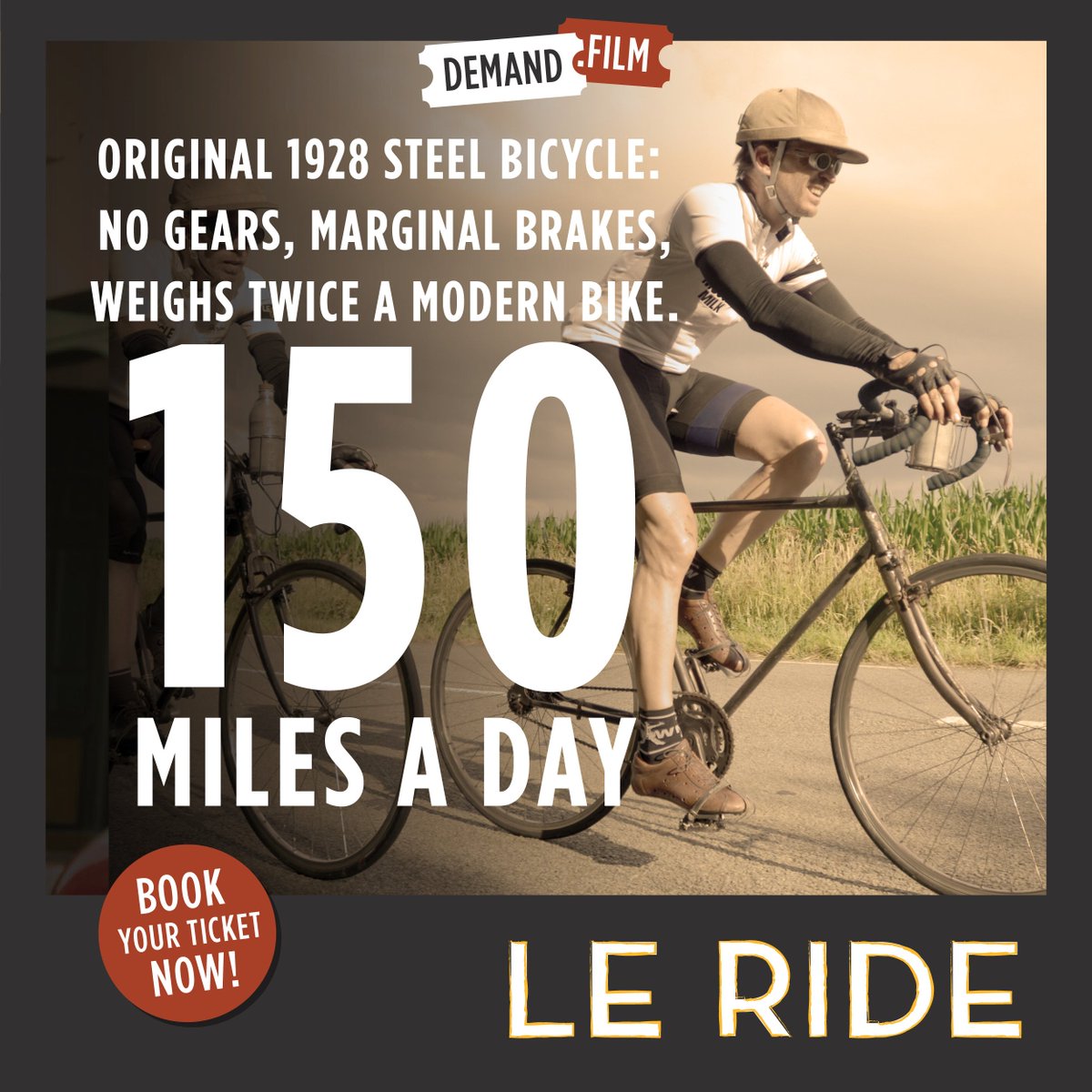 PhilKeoghan's tweet photo. Please join me for a special screening of award winning #Documentary #LeRide screening on Jan 11th with QandA in @Greenville_SC with #TourdeFrance legends @ChristianVDV @ghincapie and @bobbyjulich tickets available here https://t.co/AdDOrDb4QJ https://t.co/KJ7nm5sVj9