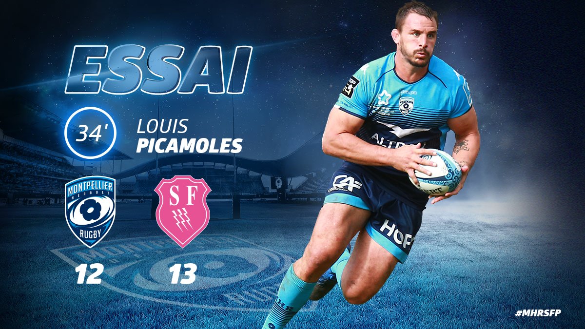 ESSAI ! Louis Picamoles conclut un beau travail de nos avants ! #MHRSFP