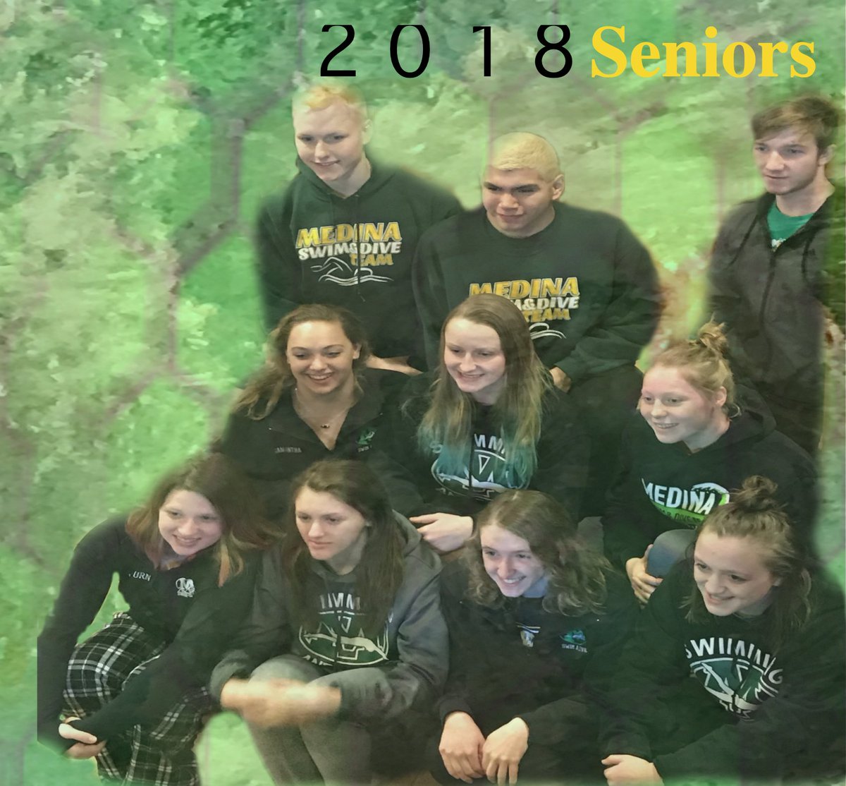 BeesSwimming's tweet photo. Going into their Finals of their LAST GCC CHAMPIONSHIPS! Swim Hard, Swim Fast! #gritcheck @medinaathletics https://t.co/CMJFYw5d9S