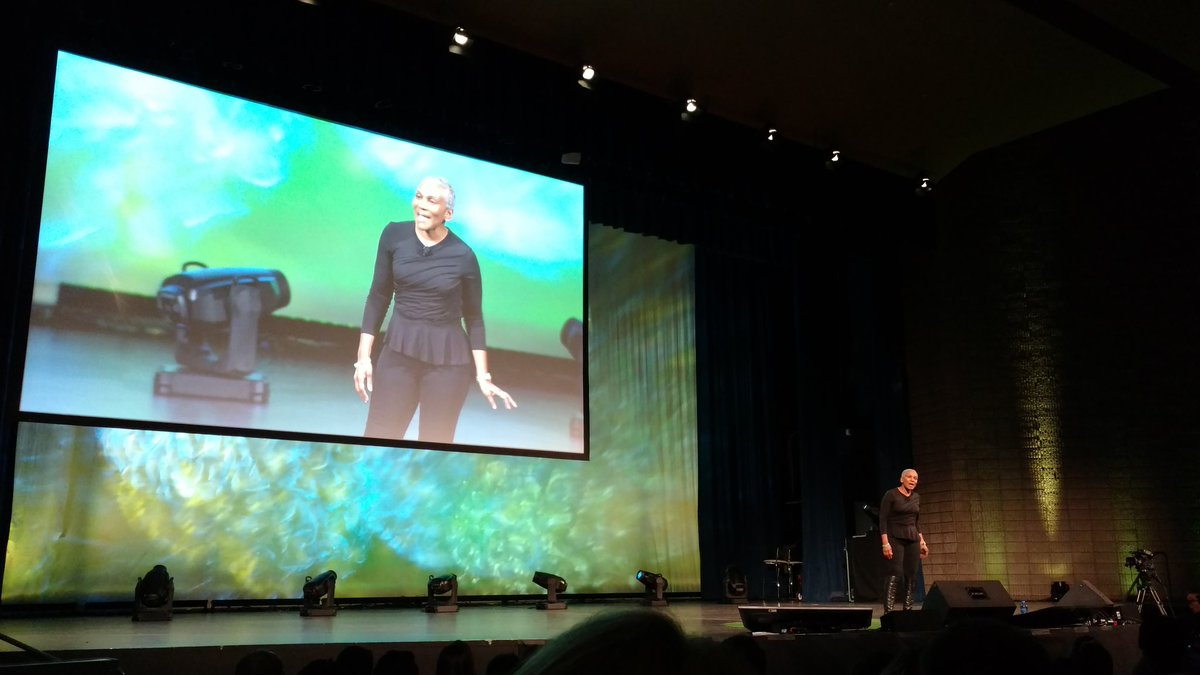 BethKaltsulas's tweet photo. "Be a Warm Demander," encourages Paula Dofat. Consider viewing documentary, "Step.". #CFPExtraYard #ccsso #ntoy17 #sddoe https://t.co/ZJQuzqzbTv
