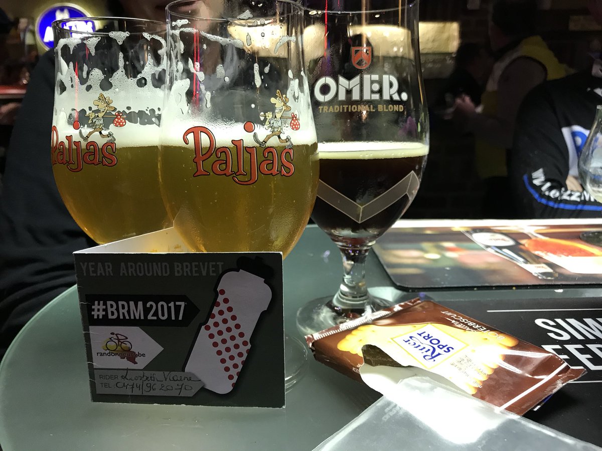 Liesbethviaene's tweet photo. Nah! ‘t Is binnen... Year Around Brevet 2017 #BRM2017 #BRM #randonneurs https://t.co/W6pMCKBk4Z