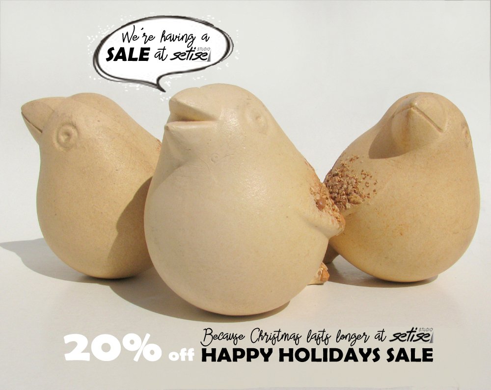 StudioSETISE's tweet photo. We're having a SALE! 20% off ceramic Christmas decorations and gifts! This amazing seasonal offer expires on January 14th. Enjoy the holidays! #StudioSETISE #SALE #etsysale #onsale #afterchristmas #etsyshop #etsyseller #etsystore https://t.co/KHYEzXtx2d