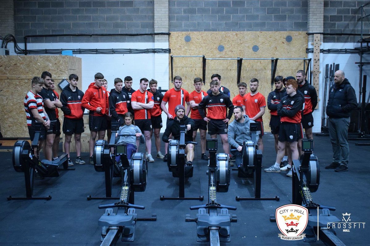nathfreer's tweet photo. Thanks to @CrossFitHull for having the @COHA_RL boys today and helping with our pre season. First class training facilities and environment. https://t.co/Jik53yuGFr