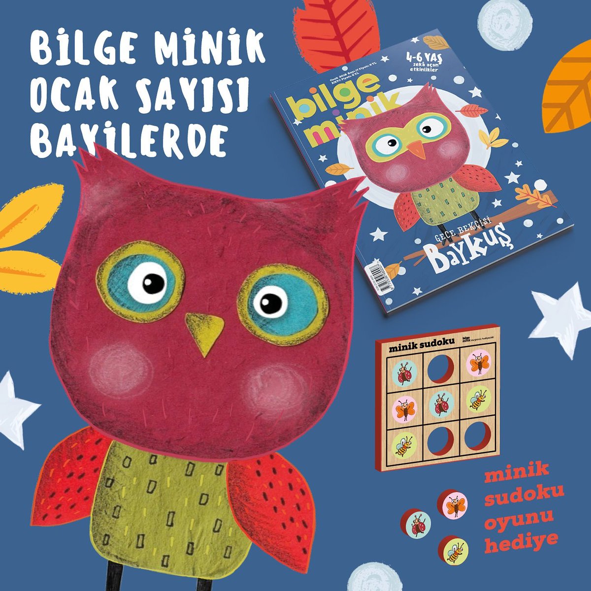 Bilge Minik Ocak sayımız bayilerde:)