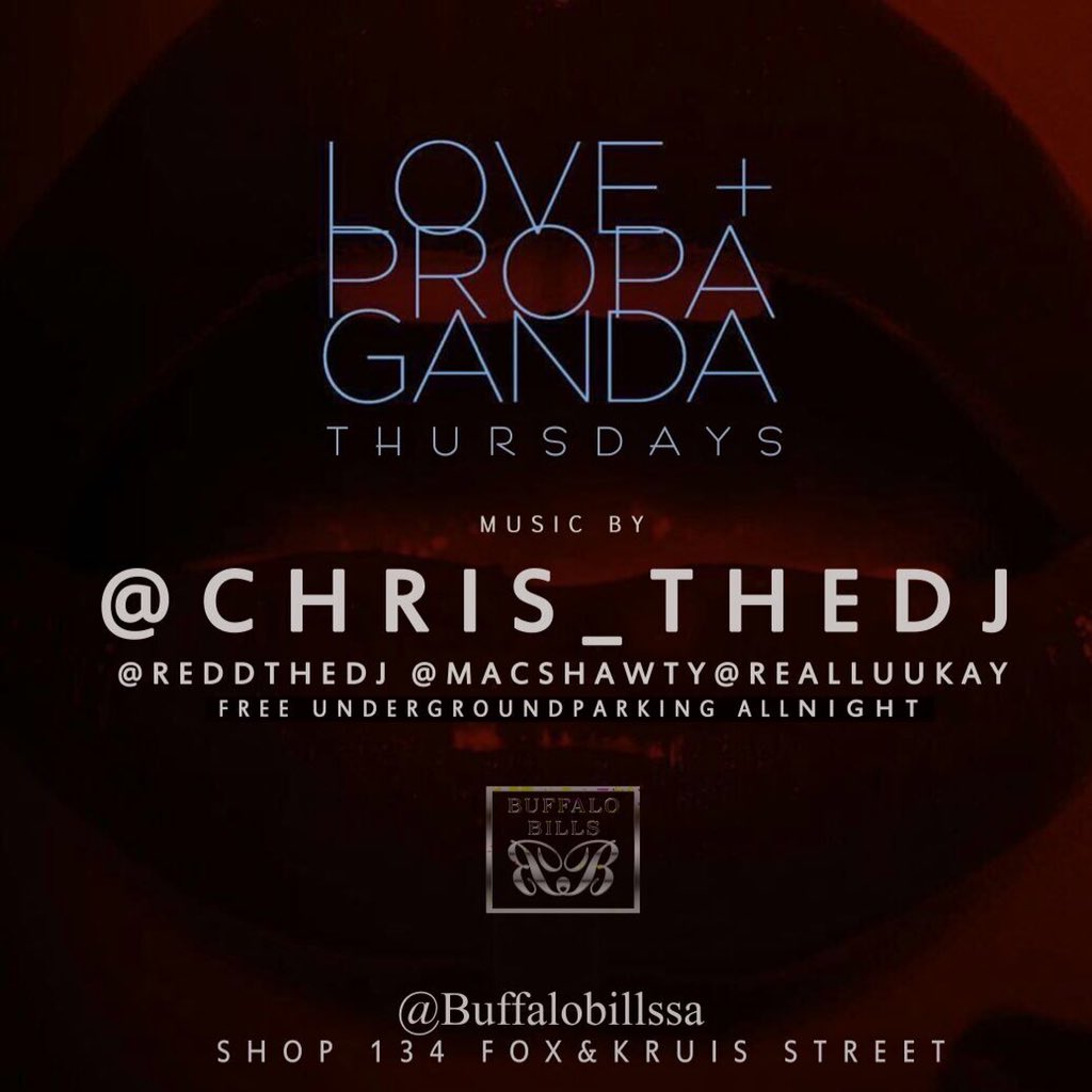 BuffaloBillsSA's tweet photo. #nightclub All art is Propaga come party with us every Thursday !
#art #artists #guestlist #party https://t.co/wGKMmyVPAo