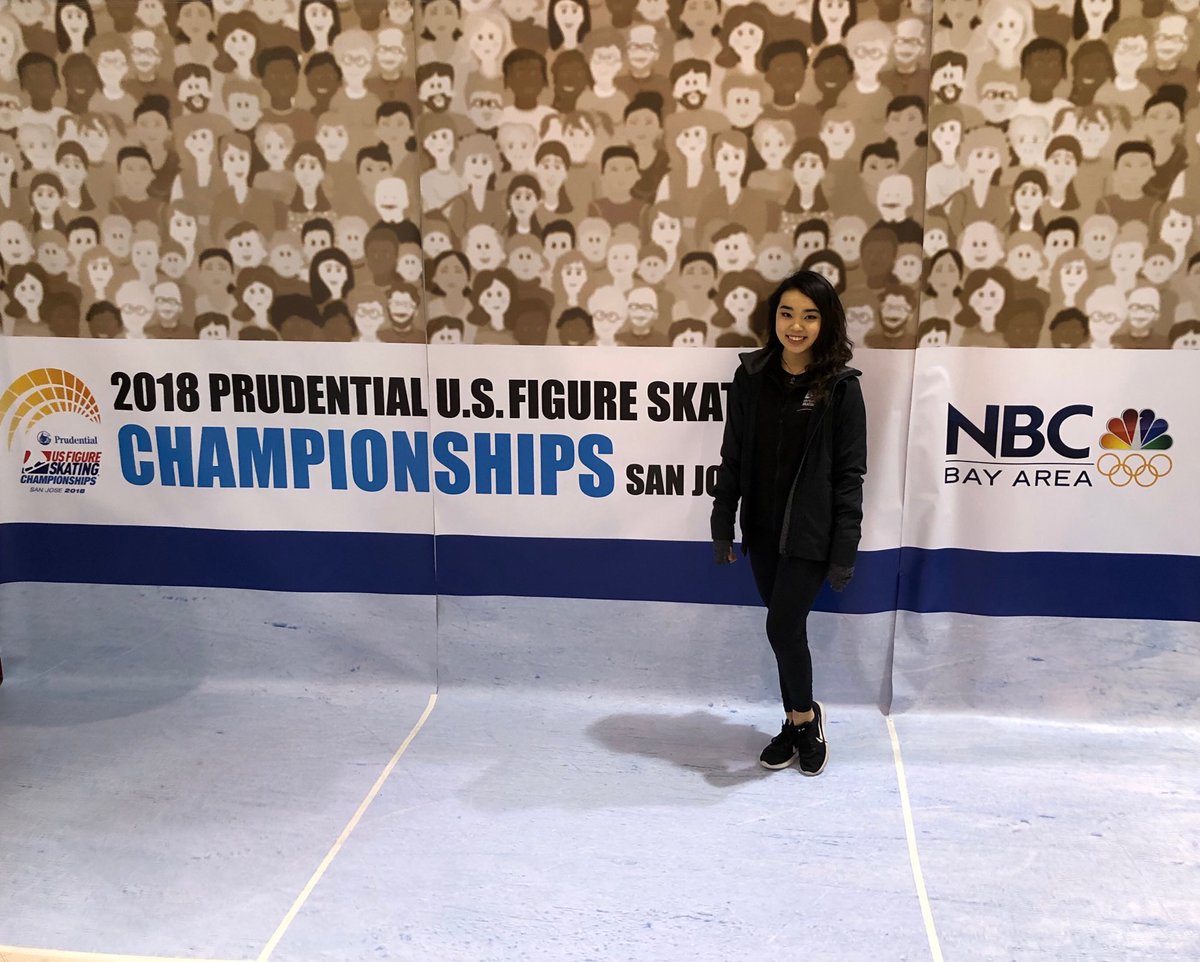 APA_NBCBayArea's tweet photo. Fremont native @Karebearsk8 will represent the United States at the #PyeonchangOlympic games. Karen placed 3rd at #USChamps18. https://t.co/eB6H5EVbiO