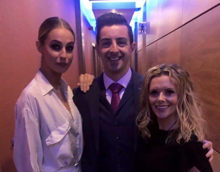 RTERayDarcyShow's tweet image. It’s a #DWTS reunion! Join us tonight from 9.25 🎉 #raydarcyshow