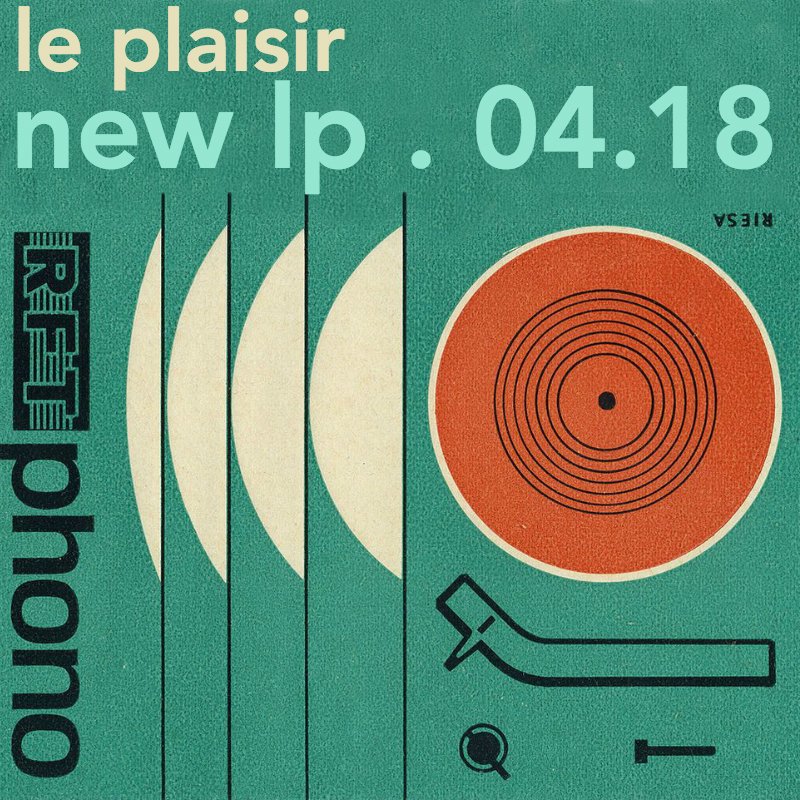 Prepare yourself emotionally... New Le Plaisir LP April 2018! 
#newrelease #canadianpsych #spaceout #duo #psychpop #solidgoldhits #edmontonmusic #musiques #paris #synths #shinygold #airlineguitars #rekkids #newwax #crownshyness #recording #edmontonestudio #megaexcite #mmmega