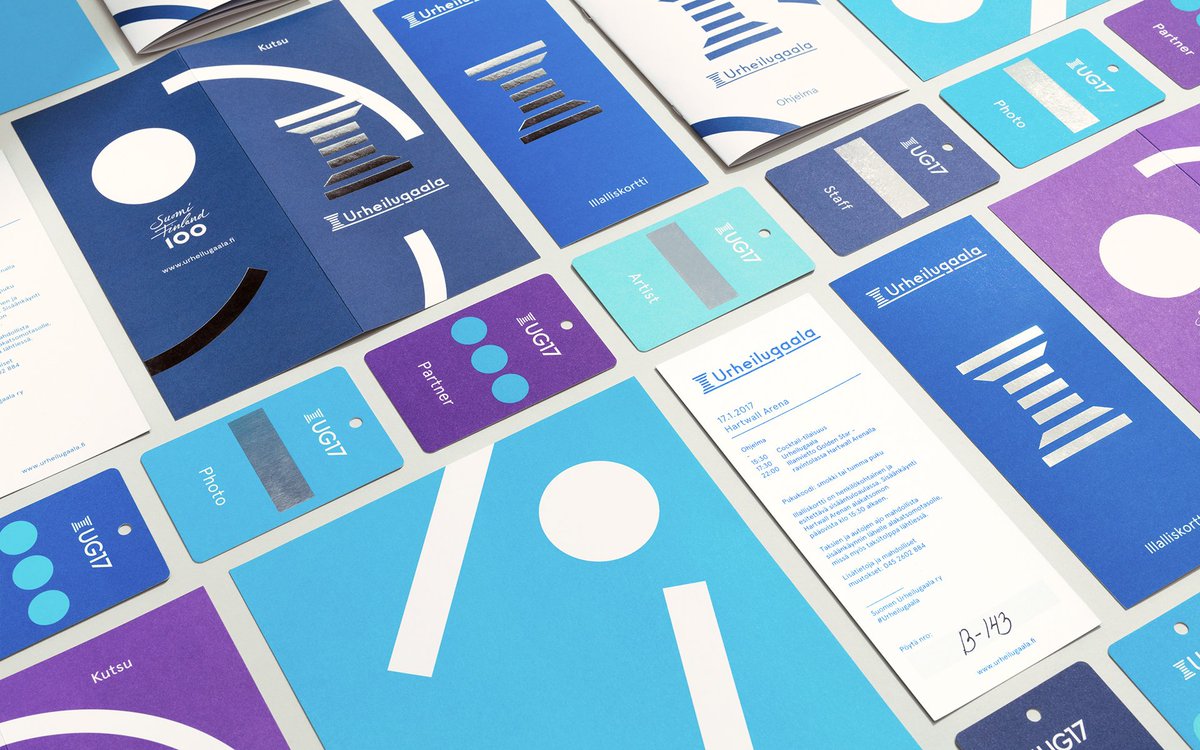 Behance's tweet photo. The Finnish Sports Gala event branding by @tuukkakoivisto: https://t.co/IgcgEWjAsn https://t.co/bvM3m4DuT7