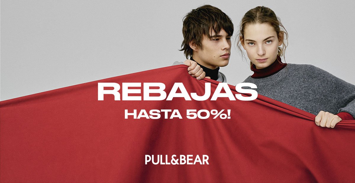 Pull&Bear on Twitter: "Comienzan las Rebajas en España! Ya en https://t.co/b6eogErASE y a partir de mañana tiendas. ¡No las pierdas! #pullandbear https://t.co/y1SrxmtLC4" / Twitter