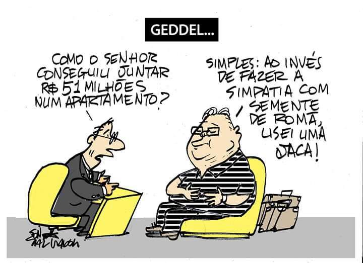 Resultado de imagem para geddel charges