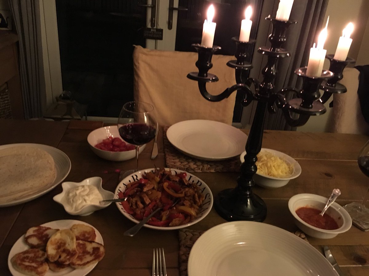 liskarta's tweet photo. Romantic night for two! Toasting my new work buddy! 😊🥂🎉 #fajitanight #workfriends #thehusbandisjealous @CCBeautyIlkley https://t.co/OSLDSQAgDB