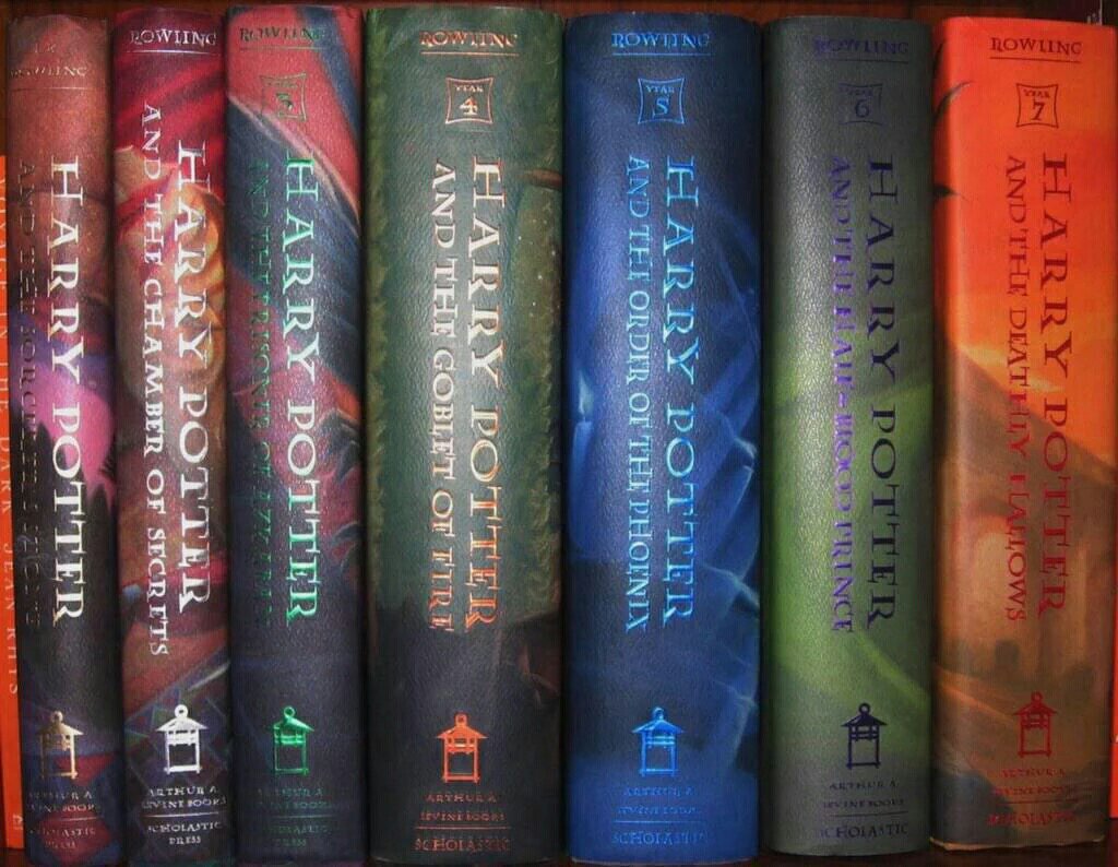TheHPfacts's tweet photo. RT if you've read all 7 of these wonderful books. https://t.co/KMJTLW8r7U