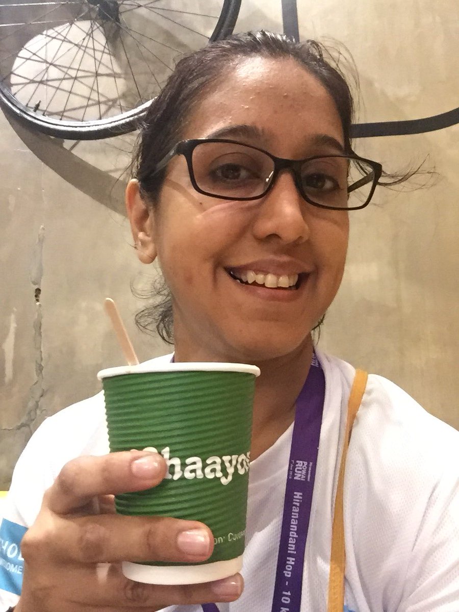 premalvinchhi's tweet photo. @Chaayos feeling refreshed with #MeriWaliChai after #PowaiRun https://t.co/uoBwdclMEo
