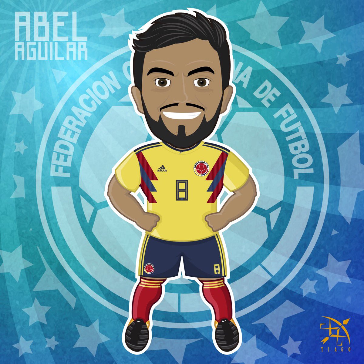 cristiago08's tweet photo. Que los cumplas feliz, ídolo @abelaguilart 🇨🇴❤️🎁🎂😍🍰🎉🎈🎉🎉 #Abelito #Idolo #Guerrero #Motor #Crack #Colombia #AbelAguilar gracias por todo! https://t.co/HPHiY9MOLH