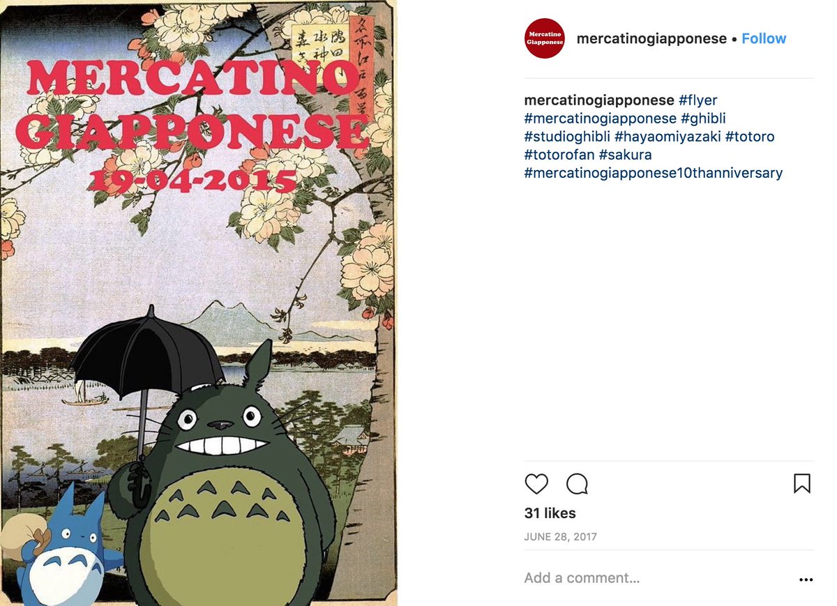 著作権侵害 ジブリを始めとする絵の無断使用グッズを使用したイタリアのイベントについて 随時更新 Togetter 著作権侵害 ジブリを始めとする絵の無断使用グッズを使用したイタリアのイベントについて 随時更新 Togetter