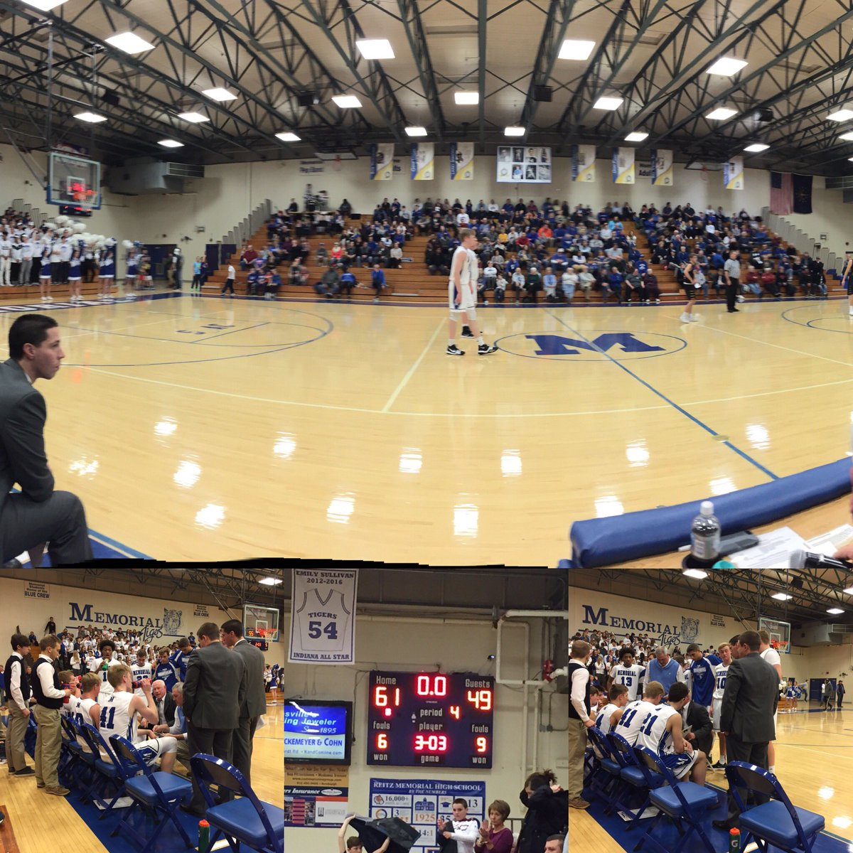 RevZachEtienne's tweet photo. Back to Back wins - Tonight, Tiger Memorial beat Gibson Southern Titans - Go Big Blue https://t.co/UtKrXokCiq
