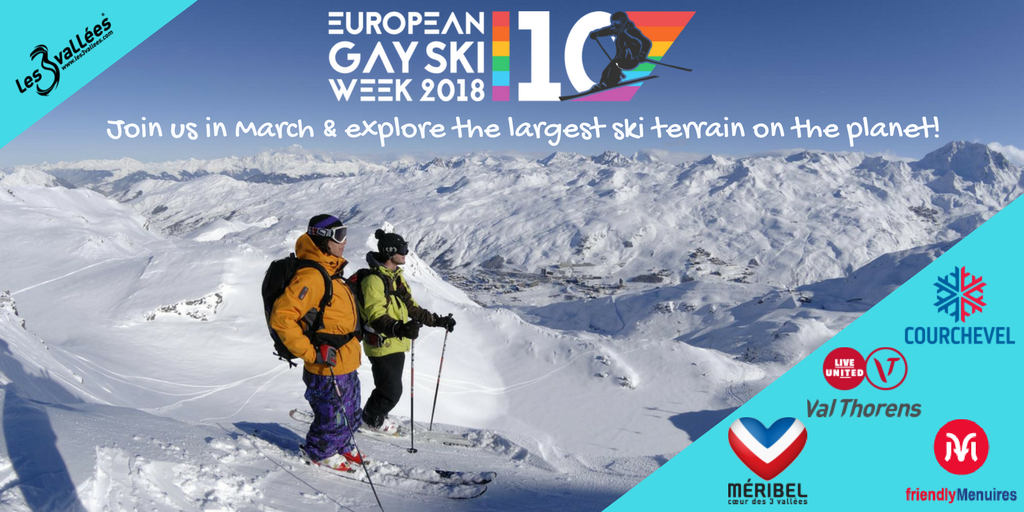 Gay_Ski_Week's tweet photo. Les 3 Vallées is the largest ski area in the world. Twice the size of Tignes & Val d'Isére!
#EGSW2018 #EuropeanGaySkiWeek #GaySkiWeek #GaySki #GayTravel #Gay #GaySnowboard #EGSW #LesMenuires #LMTours #Les3Vallees #Pride #GayPride
https://t.co/FKnTCA77jK https://t.co/BZN3ksGP65