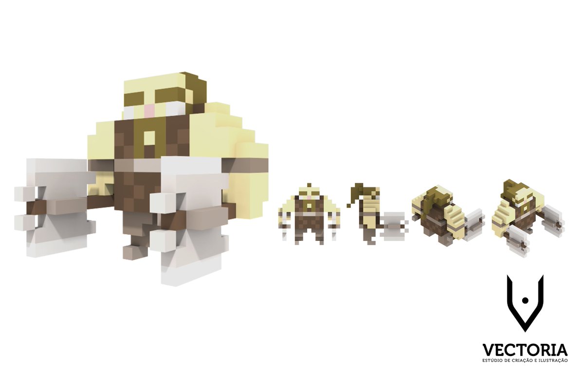 marcelobsp's tweet photo. Magica Voxel: Tiny Little Warriors - Dwarf
Check out new work on my @Behance portfolio:
https://t.co/ghxoY0qIOK
#voxel #voxelart #voxeldailies @ephtracy #magicavoxel https://t.co/upoDXC1lT7