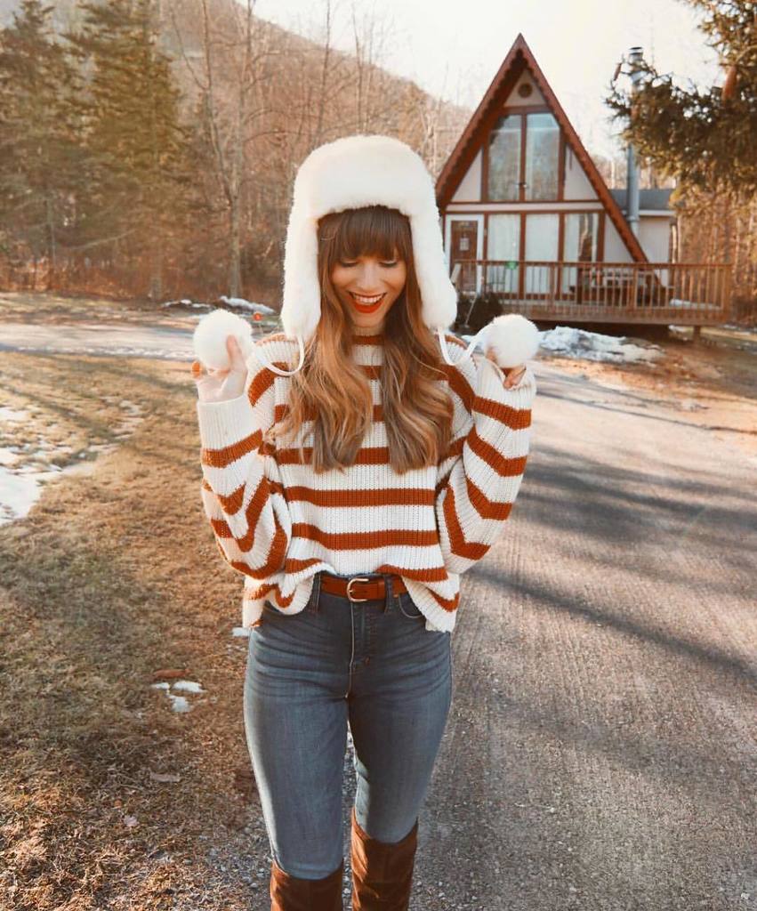 papercrown's tweet photo. @steffyspandcs #KeepinItPC in the βSylviaβ sweater. #PaperCrownCollection https://t.co/hIH9Iqh7D4 https://t.co/1ra6n3VtAq