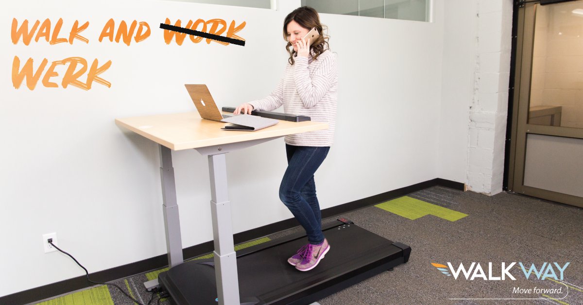 WalkwayInfo's tweet photo. Looking stylish is easy when you can strut your stuff and pay *very close attention* to your conference calls! #WalkAndWork #WalkAndWerk 

Buy yours >>> https://t.co/LaZUG372O3 https://t.co/jLodZovv5S