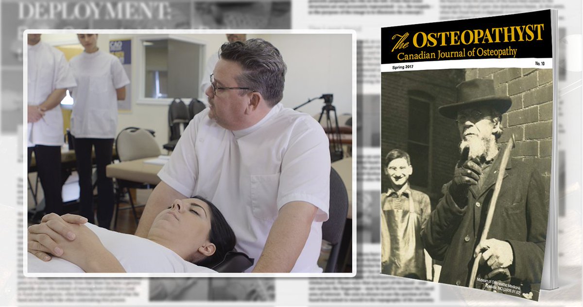 Osteopathyst's tweet photo. "As a form of manual manipulative therapy, Osteopathy must be performed in a safe and effective manner."
Read: "Close to the Bone: Safety First" by Robert Johnston, CAO Principal on page 3 of Issue 10: https://t.co/jLefkT9viF #Osteopathy https://t.co/6P3WYgkFhd