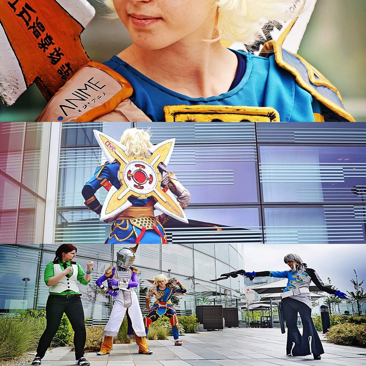 PeredhilCosplay's tweet photo. Super hyped by the #tigerandbunny annoucement!!! Throw back to my #Origamicyclonecosplay #Origamicyclone
📸 @tundrasretreat
Tiger-@MulvaneyVicky Skyhigh-Shamasus Lunatic-@JupiLight https://t.co/jleDWtSksS