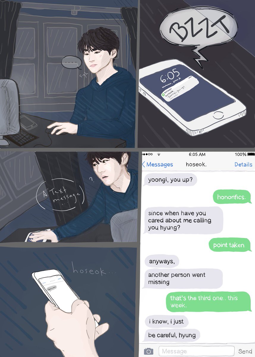 BeetlebotCana's tweet photo. Webtoon thing?
#btsoutcastD4 https://t.co/z9eZ3l3D9U