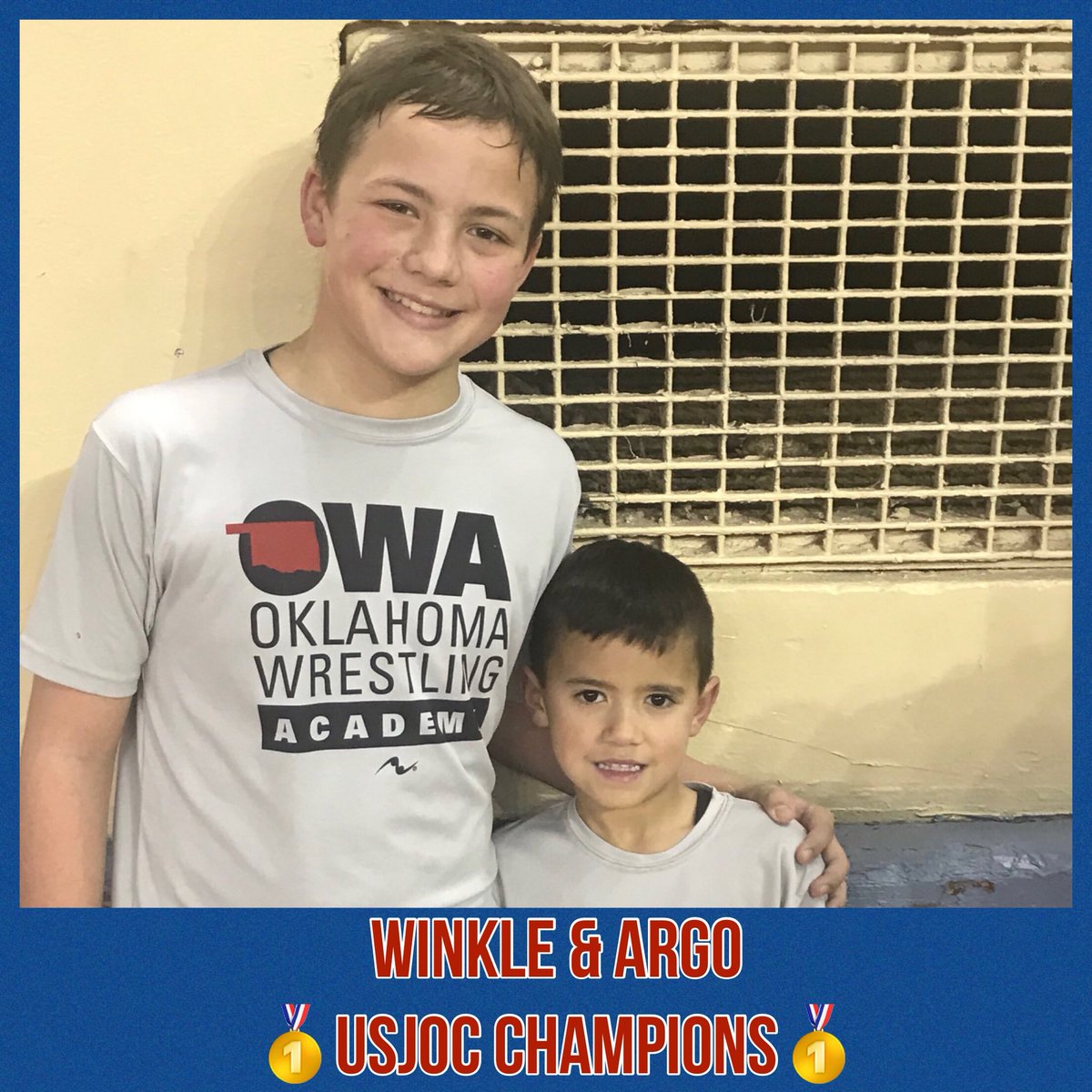LenisDW's tweet photo. So so so proud of this kid!  Fought so hard in his last match and won Champion of his division at the United States Junior Open &amp; Novice Championship. We love our Tucker Drake!! #usjoc #usjnc #owa #proudparentsandgrandparents https://t.co/3k0PrVZrgg