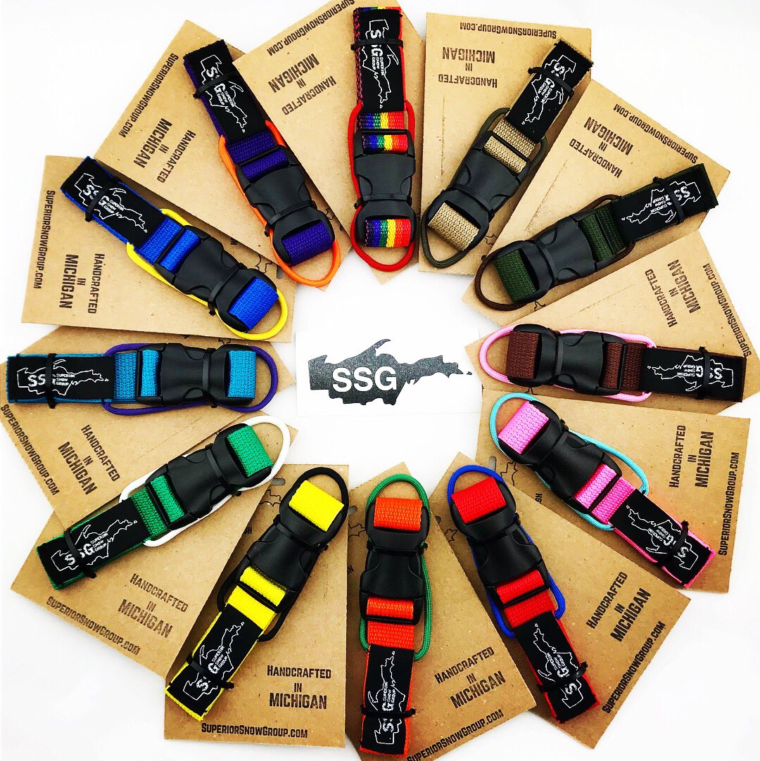 SuperiorSnowGrp's tweet photo. Handcrafted in Michigan. Create yours today.  #snowboardleash #custombuilt #handcrafted #colorways #snowboarding #SSG #safetyfirst #snowboardgear #shoplocal #linkinbio #snowboard #mountaingirls #midwest #michigan https://t.co/ZgDrMCNTXD