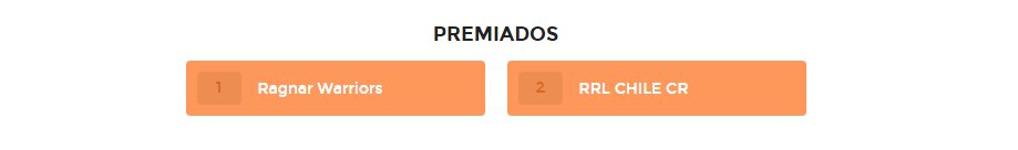 🎉GANADORES DEL SORTEO DE HEADER! 🎉
Mañana les entregaremos sus headers! Gracias a los que participaron! 👍
<a href="/RagnarWarriors/">Ragnar Warriors</a> @RRLCHILE