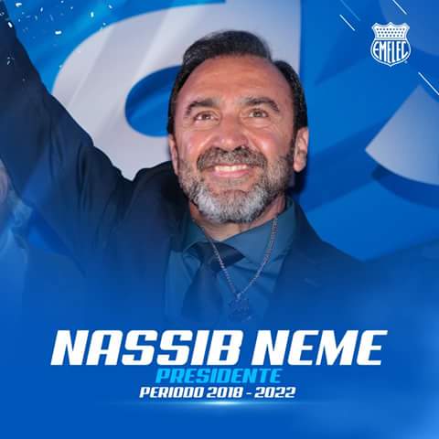 69_69gerardo's tweet photo. Nassib Presidente de #EMELEC 

Siguen los #Electocheques 😂 https://t.co/z56beLqJS6