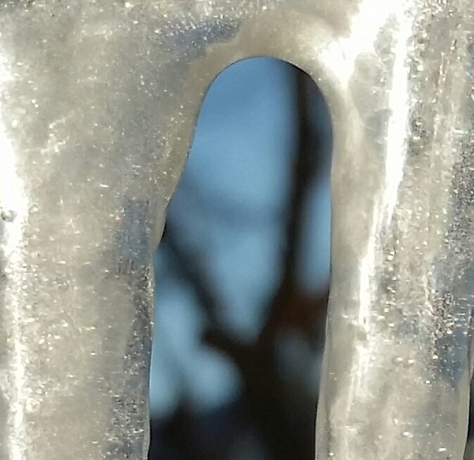 GardenOpus's tweet photo. FIRST A DRIP, then a torrent. Today was last of 12 consecutive highs below 20°F/-7°C, brief warmup & #MeltOff ahead, before next cold spell!❄ https://t.co/xoJ93V1TqA