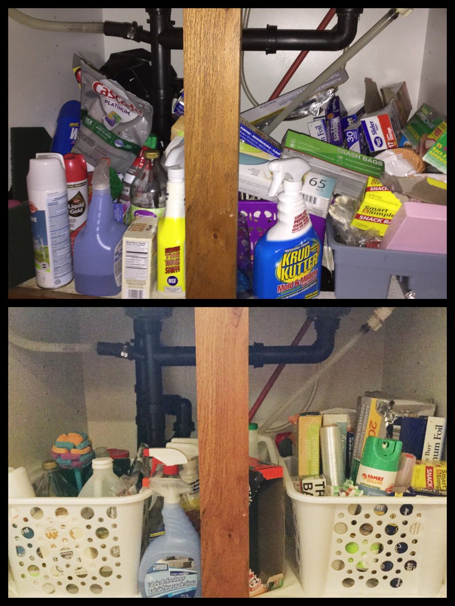 SherryLynSmith1's tweet photo. It's AMAZING what a difference a few new baskets can make. #SpringCleaningEarly #NewYearNewYou https://t.co/bD8p4D5kjc