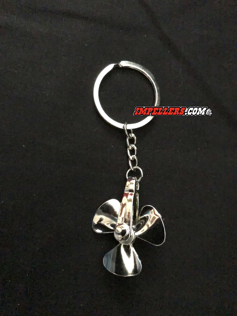 NEW Propeller/Impeller Spinner Key Chain.