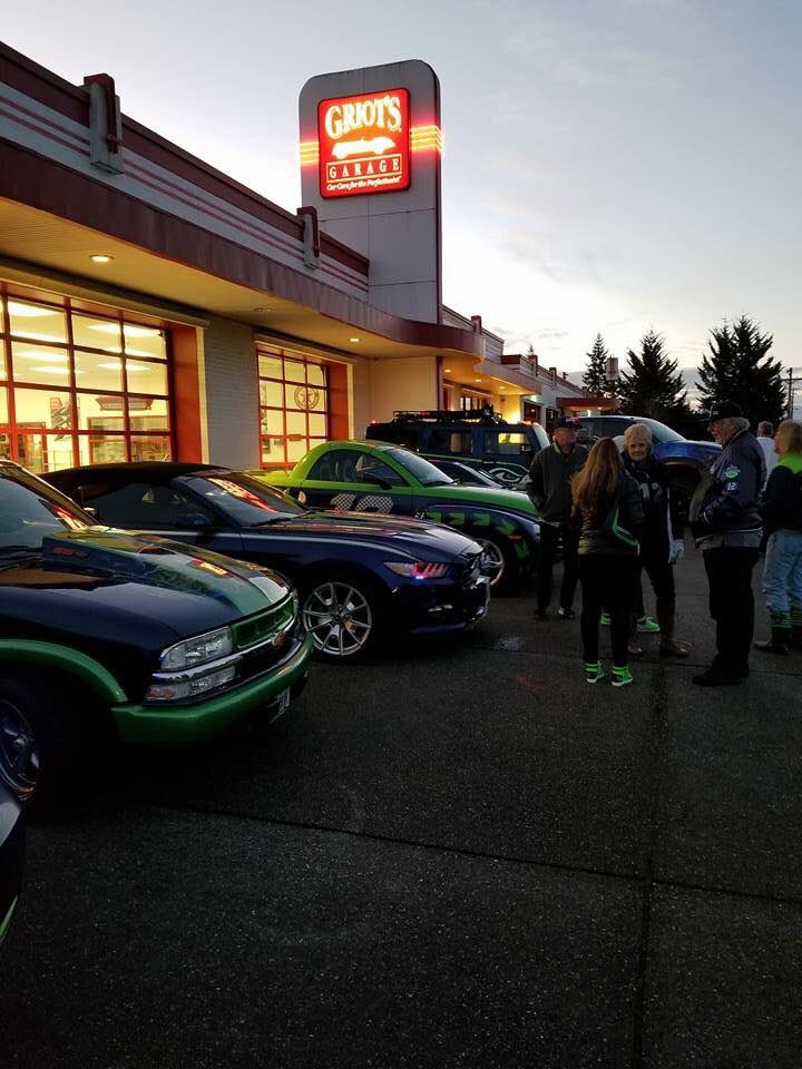 wheelsofboomcc's tweet image. Great day at @GriotsGarage’s Seahawks-themed #CaffeineandGasoline today! We always appreciate the invite! Thank you.