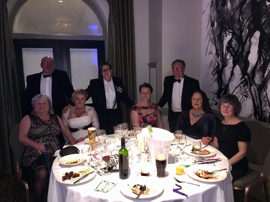 sdhsolicitor's tweet photo. Excellent evening @GreeneGreeneLaw party thankfully no one seemed to notice my #soggyshirt #blacktie #wingedcollar https://t.co/g2TIx1ANGu