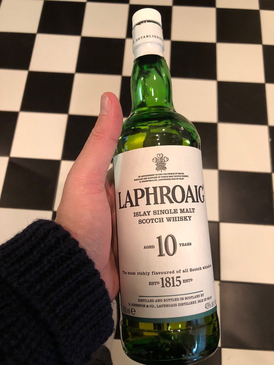 rogbennett's tweet photo. Never been more grateful to the distillers of @Laphroaig than on a 10 degrees night in New York City. To health, happiness and warmer days ahead 🙌 https://t.co/u5M4sPiWvF