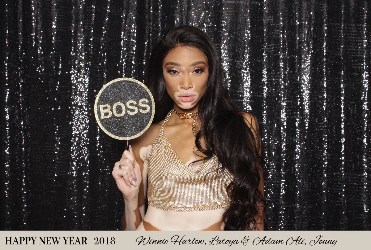 When you do model <a href="/winnieharlow/">♔Winnie Harlow♔</a> NYE event in the six !! 🔥🔥😎😊😍#torontophotobooth