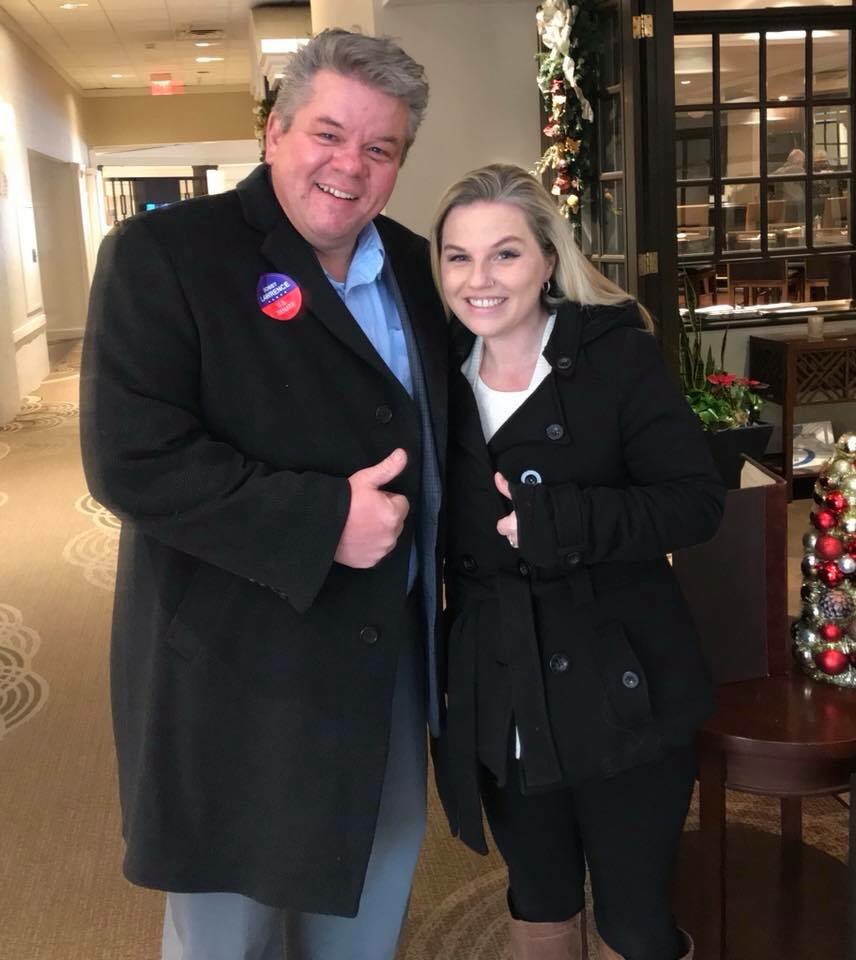 Lawrence4Senate's tweet photo. With my team at the PA Central Caucus today! We are going to unseat Senator Bob Casey in November, but first, the primary! Click the link in our bio for more on our campaign, along with how to donate and get involved. 🇺🇸 #MAGA https://t.co/D2ImPZ3g4R