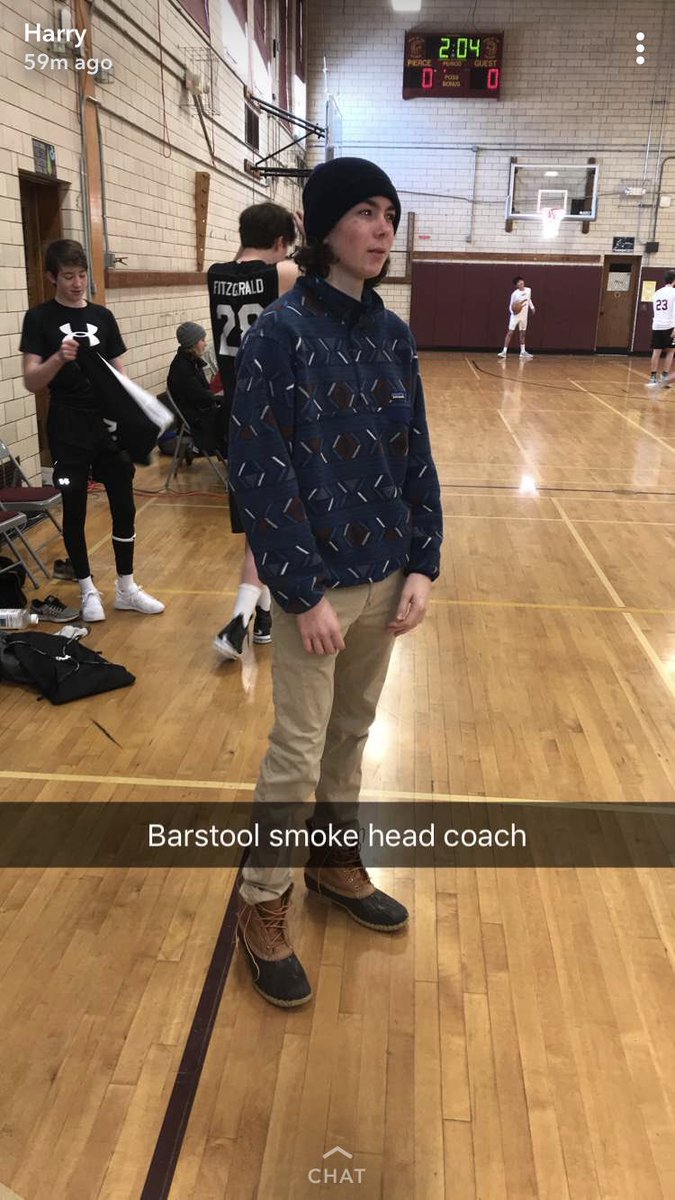 gpbucks's tweet photo. Coach @samuel_combs aka “Junk in the Front” watching over his boys before a great victory over the Cavs https://t.co/QZ67CQt12a