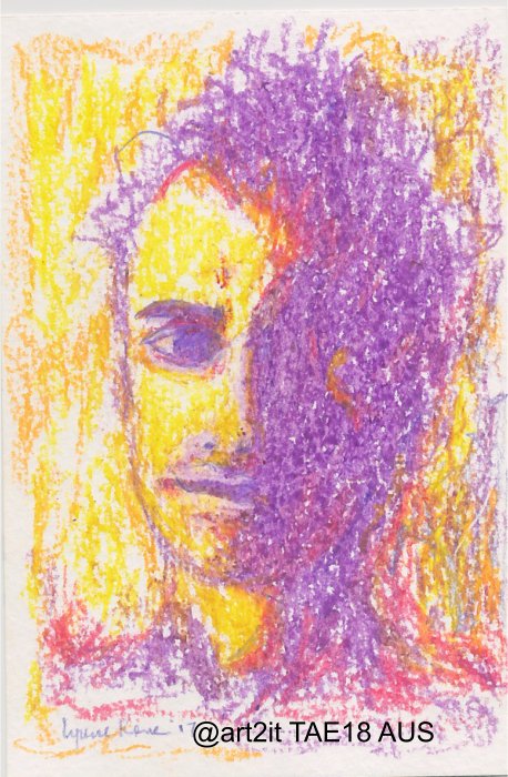 PAEartforacause's tweet photo. It's wonderful to see various portraits arriving for the #tae18 - this fantastic portrait of #adammeister has arrived safely! Thanks for your #postcardart entry "Adam Meister" all the way from the #USA @art2it! #tae18 #tae18AUS #charityartevent #callforartists #opennowπππΌοΈ https://t.co/9x0JKtCbmC