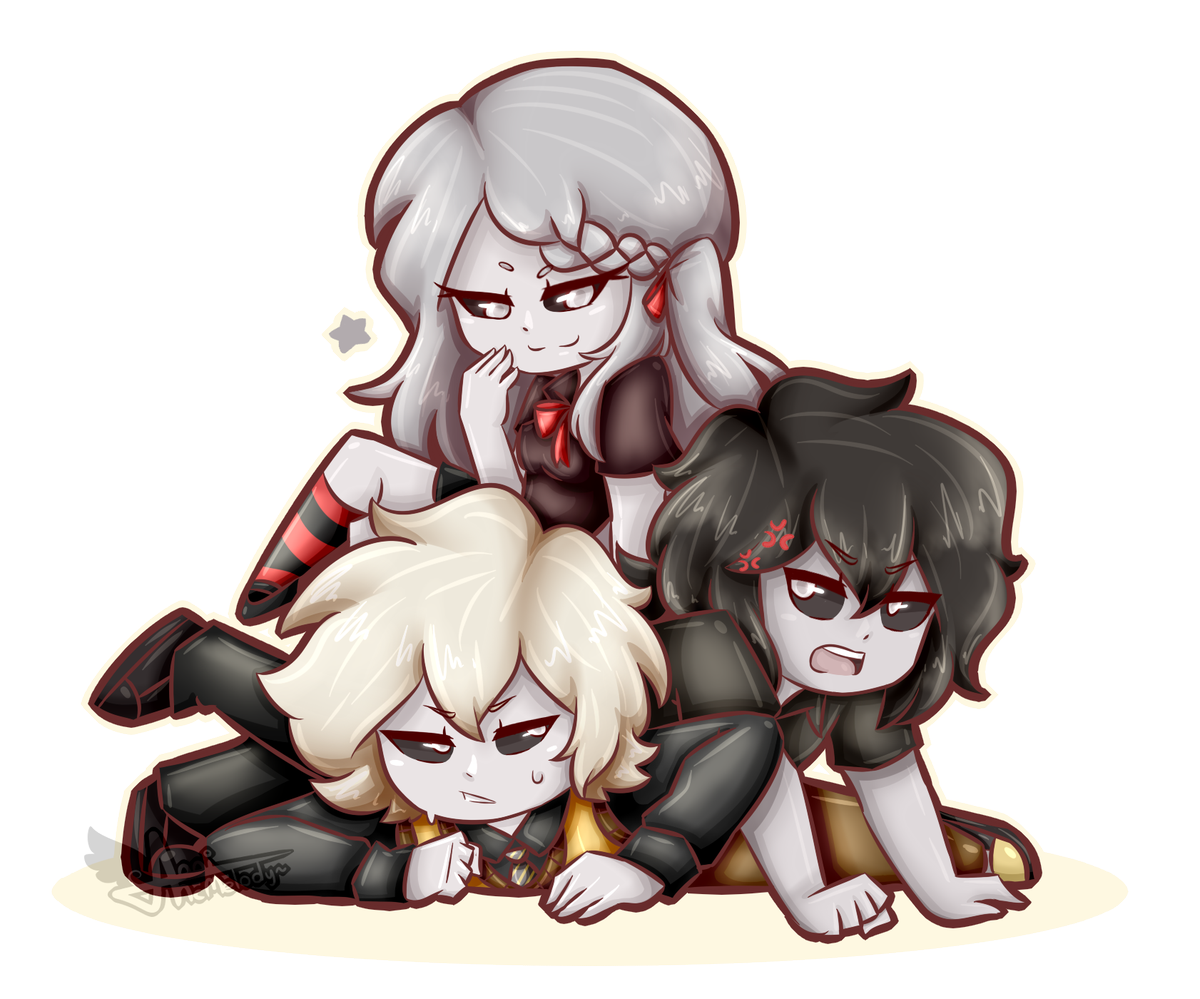 Anni_McMelody0's tweet photo. Yo solo estaba practicando posiciones, me emocioné tanto que le di color y sale esto.
Creo que dibujo mejor en practica que en serio x'D
Anyway, los sabrososDIGO sombras amontonados -w-
#FNAFHS #FNAFHSShadows https://t.co/Ylbp2sXYGP